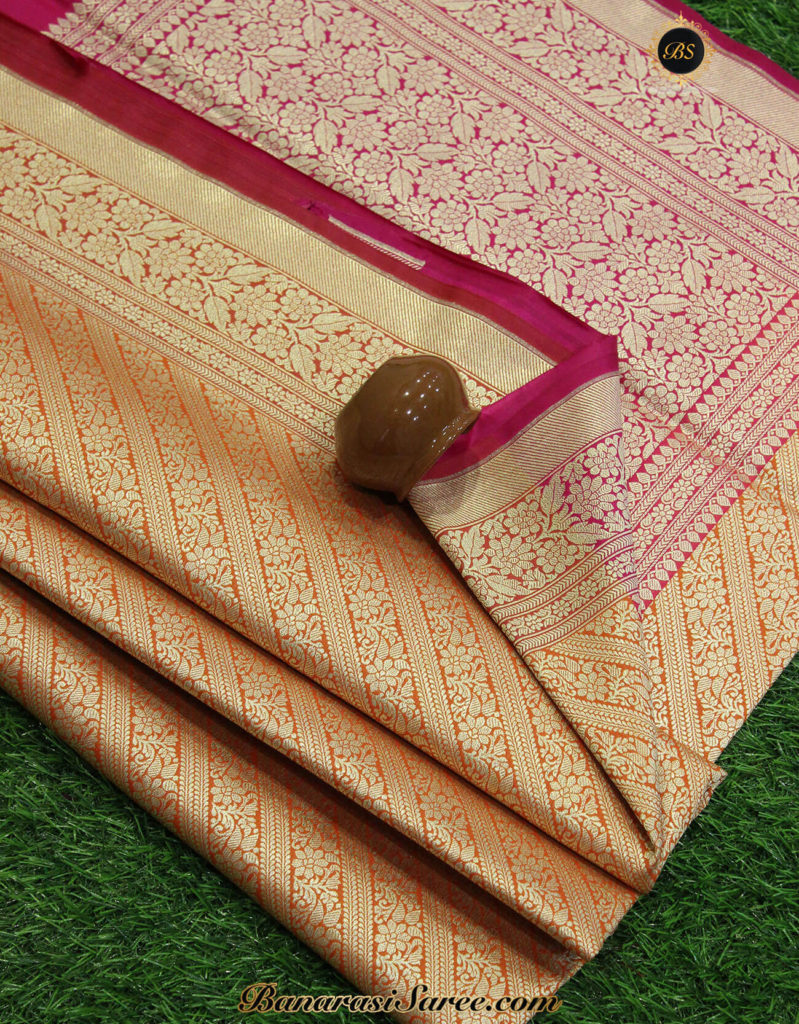 Classic pure handloom Banarasi Silk Saree Pure Silk Banarasi Saree