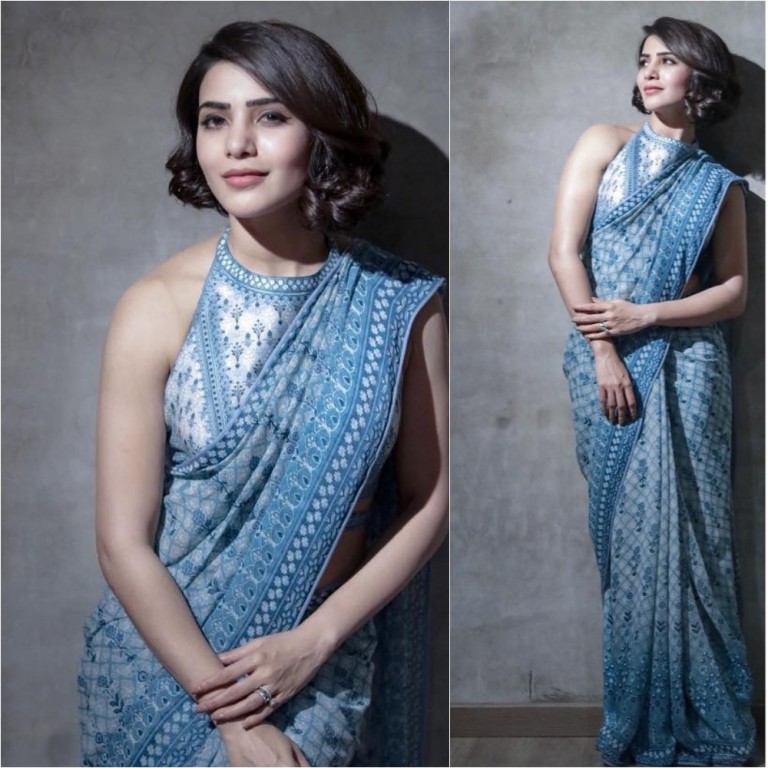 high neck banarasi blouse